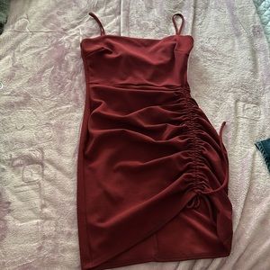 Windsor Ruche Mini Dress